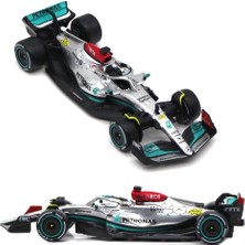 Fsfyb Bburago 1:43 2022 F1 Amg W13 No. #44 Lewis Hamilton Alaşım Oyuncak Araba Modeli Süper Formül Döküm Modeli (2022 W13#44) (Yurt Dışından)