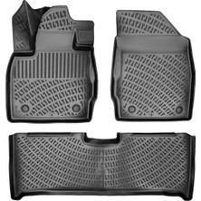 Caraks Skywell Et5 3D Paspas 3D Havuzlu Paspas 2021 Sonrası Siyah Renk - Caraks