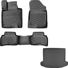 Friemats Kia Sportage Cool Elagance 3D Havuzlu Paspas + 3D Bagaj Havuzu Paspası 2022 Sonrası - Friemats