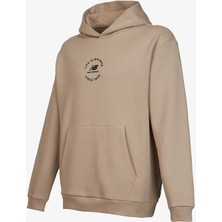 New Balance UNH3347 Bej Unisex Sweatshirt