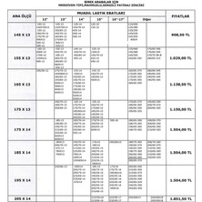 Zintaş Binek Araçlar Için Merdiven Tipi Mahmuzlu Gergili Patinaj Zinciri 195/60 R15