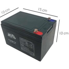 Motobisavm NCR AKÜ 12V  14AH E BİKE AKÜ