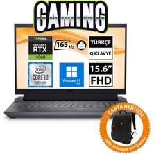 Dell G15 5530 G155530016U15 I9-13900HX 32GB 1tbssd RTX4060 15.6" Fullhd W11P Taşınabilir BILGISAYAR-CNT016