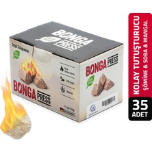 Bonga Press Doğal Tutuşturucu 35 Adet - 500 gr