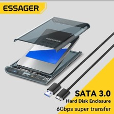 Essager Usb 3.0 SSD Sata HDD Kutusu 6Gbps Hızlı Yeni Nesil