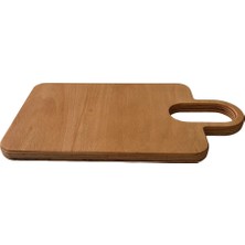Decorium Wood Ahşap Kayın Kesme Tahtası