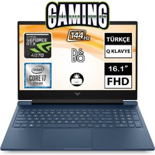 Hp Victus 16-R0007NT 7P6B3EA05 I7-13700H 64GB 1tbssd RTX4070 16.1" Fullhd Freedos Taşınabilir Bilgisayar