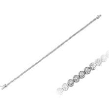 Sirius Pırlanta F Renk 1,52 Karat Pırlanta Su Yolu Bileklik 0415B0006