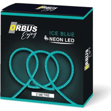 Orbus Neon Şerit LED Iceblue 2 Metre Usb'li