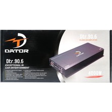 Dator Dtr.90.6 Profesyonel 6 Kanal Anfi 6*90W Rms