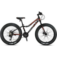 Kron Fxc 500 Disk Fren 26 Jant Dağ Bisikleti Mat Siyah-Neon Turuncu/gri