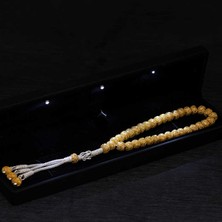 Stil Love Gümüş Işıklı Kutulu Altın Kaplama Trabzon Kazaziye Tesbih