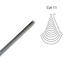 Kirschen Düz Oluklu Ağız Oyma Iskarpelası CUT11 - 3mm