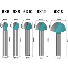 Betty Becky 4/5 Adet Ağaç Işleme Freze Kesiciler Yuvarlak Alt Dantel Kesici Ahşap Yönlendirici Bit Ağaç Işleme Bit Araçları (Yurt Dışından)