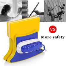 Shenzhen Xin Xin Pencere Temizleyici Çift Glazing Magnet Glass Temizleme Aracı Magnetik Çift Glazed Pencere Temizleyici Otomatik Su Taşıma Aracı - Mavi (Yurt Dışından)