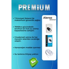 Alerso Premium Elektrikli Banyo Şofbeni 7 Emniyetli Ani Su Isıtıcı 7500W