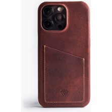 Wachikopa Magic Case El Yapımı Hakiki Deri iPhone 14 Pro Max Kılıfı