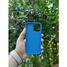 Meri Case Apple iPhone 15 Pro Uyumlu Logolu Içi Kadife Lansman Kılıf Arka Kapak