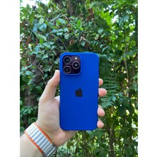 Meri Case Apple iPhone 15 Pro Uyumlu Logolu Içi Kadife Lansman Kılıf Arka Kapak