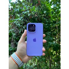 Meri Case Apple iPhone 15 Pro Uyumlu Logolu Içi Kadife Lansman Kılıf Arka Kapak