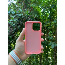 Meri Case Apple iPhone 15 Pro Uyumlu Logolu Içi Kadife Lansman Kılıf Arka Kapak