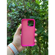 Meri Case Apple iPhone 15 Pro Uyumlu Logolu Içi Kadife Lansman Kılıf Arka Kapak