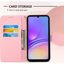 Cool-M Case Samsung Galaxy A05 4g Kılıf 3D Desen Cüzdan Flip Telefon Kapağı (Yurt Dışından)