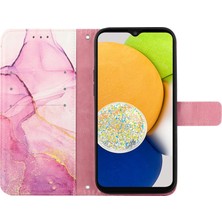 Cool-M Case Samsung Galaxy A15 4g Kılıf Pu Deri Cüzdan Telefon Kapağı (Yurt Dışından)