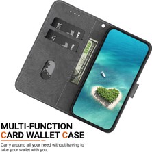 Cool-M Case Samsung Galaxy S23 Fe Kılıf Pu Deri Desen Baskı Folio Telefon Kapağı (Yurt Dışından)