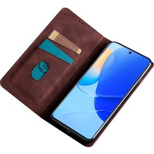 Hello-U Honor X50 Kasa Cilt Dokunuşu Pu Deri Flip Stant Kplus Yuvaları Akıllı Telefon Kapağı (Yurt Dışından)