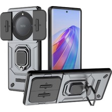 Hello-U Honor X40 5g / X9A 5g / Magic5 Lite 5g 5g Telefon Kickstand Kapak Slayt Lens Koruyucusu (Yurt Dışından)