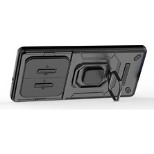 Hello-U Honor X40 5g / X9A 5g / Magic5 Lite 5g 5g Telefon Kickstand Kapak Slayt Lens Koruyucusu (Yurt Dışından)