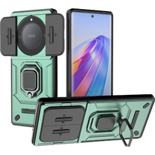 Hello-U Honor X40 5g / X9A 5g / Magic5 Lite 5g 5g Telefon Kickstand Kapak Slayt Lens Koruyucusu (Yurt Dışından)