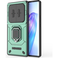 Hello-U Honor X40 5g / X9A 5g / Magic5 Lite 5g 5g Telefon Kickstand Kapak Slayt Lens Koruyucusu (Yurt Dışından)