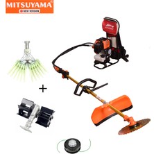 Mitsuyama Japon Sırt Tırpan + Zeytin Hasat + Paletli Çapa Makinesi 4.2kw 5.7hp