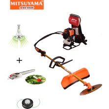 Mitsuyama Japon Sırt Tırpan + Zeytin Hasat + Dal Budama Makinesi 4.2kw 5.7hp