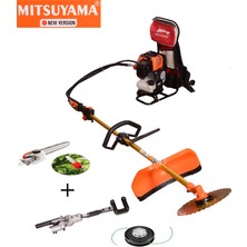 Mitsuyama Japon Sırt Tırpan + Zeytin Silkeleme + Dal Budama Makinesi 4.2kw