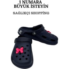 Sağlıkçı Shopping Tipi Çocuk Modeli Terlik Hastane Terliği Hemşire Doktor Aşçı Günlük Yazlık
