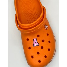Sağlıkçı Shopping A Harfi Temalı Temalı Jibbitz Crocs Terlik Süsü