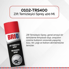 Brio Zift, Kir, Yağ ve Katran Temizleyici Sprey 400 Ml