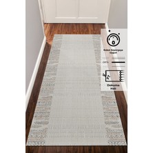 Konfor Cashmere 8607 El Dokuma Örgü Renkli Yolluk Halı80x250