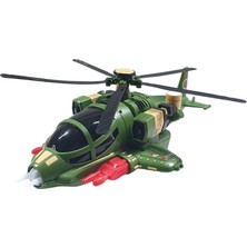 Akkuzu Yerde Gezen Çarp Dön Savaş Helikopteri 30 cm - 8811-25