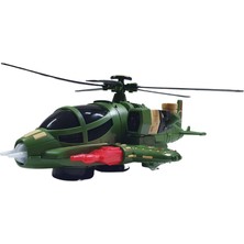 Akkuzu Yerde Gezen Çarp Dön Savaş Helikopteri 30 cm - 8811-25