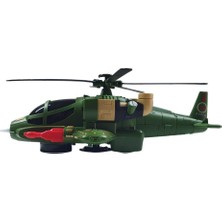 Akkuzu Yerde Gezen Çarp Dön Savaş Helikopteri 30 cm - 8811-25