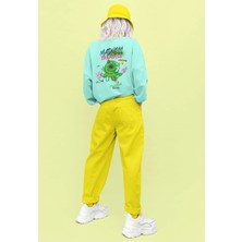 VOXA Oversize  Alien Series Sweatshırt3