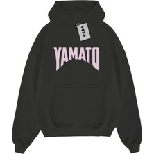 VOXA Oversize  3 Ip Kalın Baskılı Hoodie