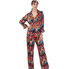 Nomads Felt Saf İpek Pijama Takımı Çok Renkli Nomads Felt