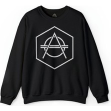 So Cool Don Diablo Obo Suıcide Squad Hexagon Baskılı Sweatshirt