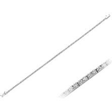 Sirius Pırlanta F Renk 1,40 Karat Pırlanta Su Yolu Bileklik 0423B0009