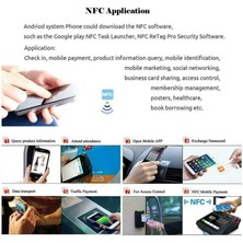 Betty Becky 40 Adet Nfc Kartları Beyaz Boş NTAG215 Pvc Etiketleri Su Geçirmez 504 Bayt Çip Etiket (Yurt Dışından)